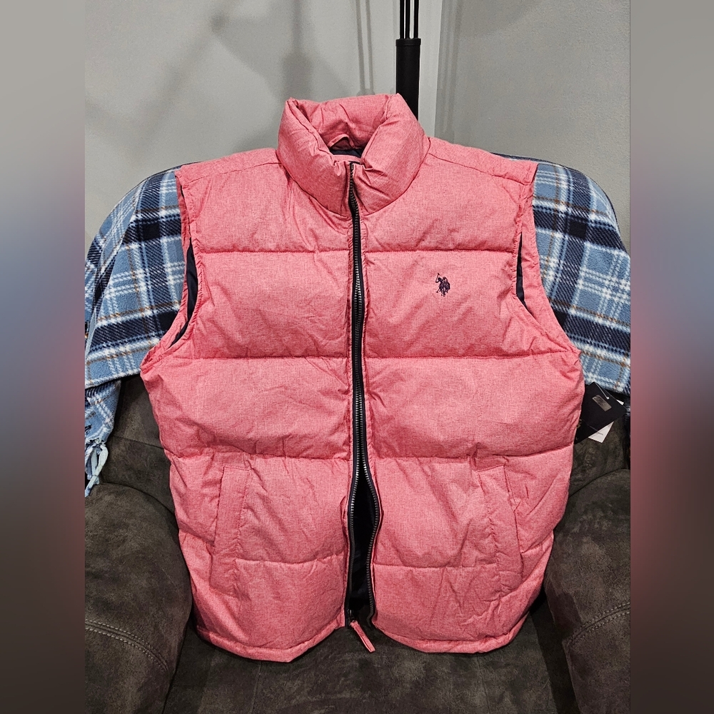 U.S. Polo Assn. Vest with Logo-SEE DESCRIPTION